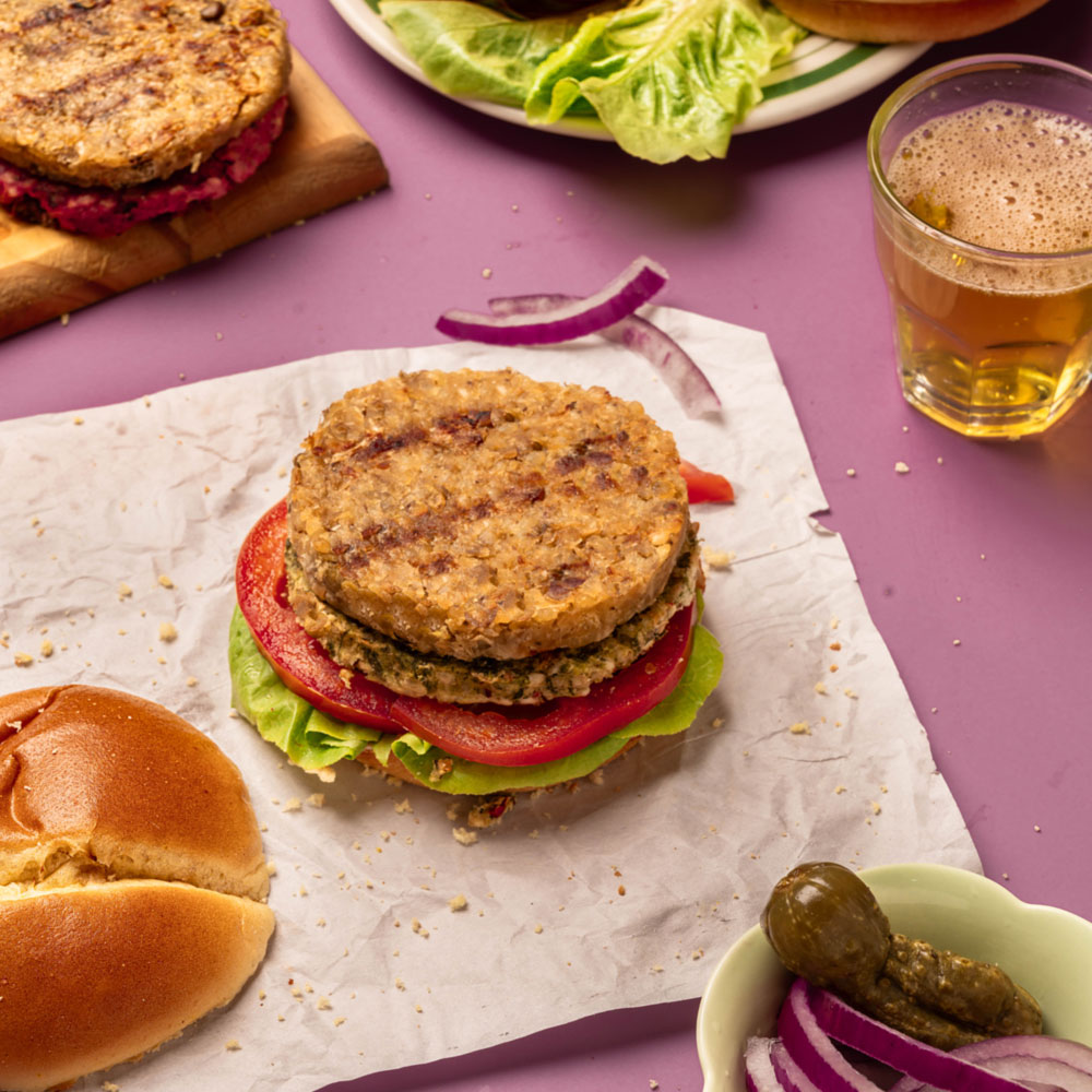 Medallones artesanales recién preparados